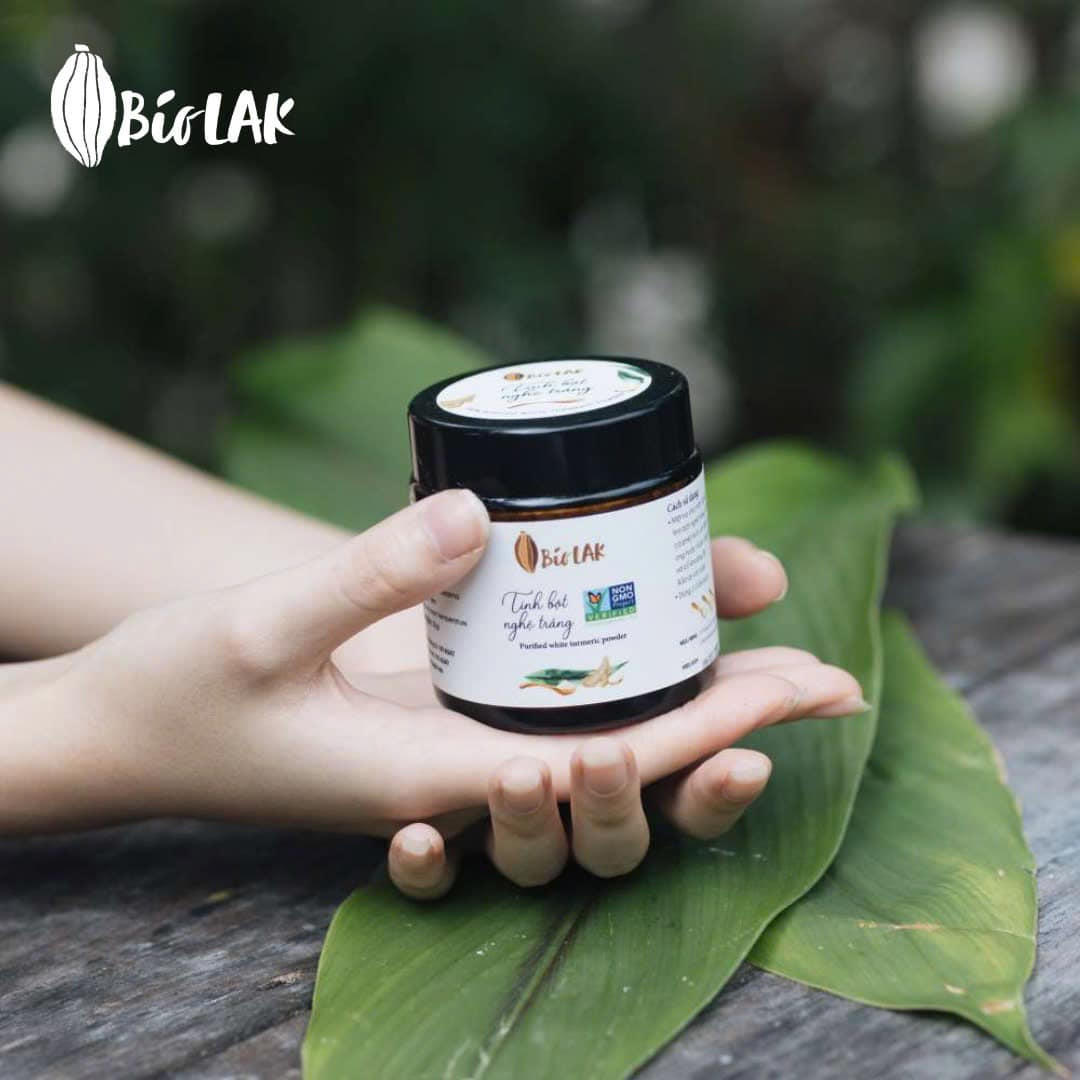 Tinh bột nghệ trắng từ nhà BioLAK